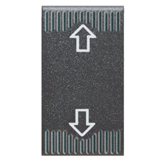 AVE45354 pulsante comm.frec.2p 10a 250v noir