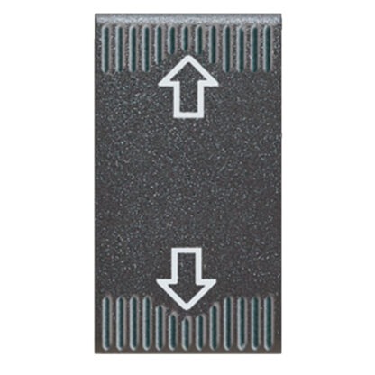AVE45354 pulsante comm.frec.2p 10a 250v noir