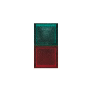 AVE45367 doppio portalamp.rosso + verde