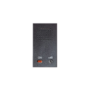 AVE45381 SEGNAL.AUSIL.D'ALLARME+LED SEG.NOIR