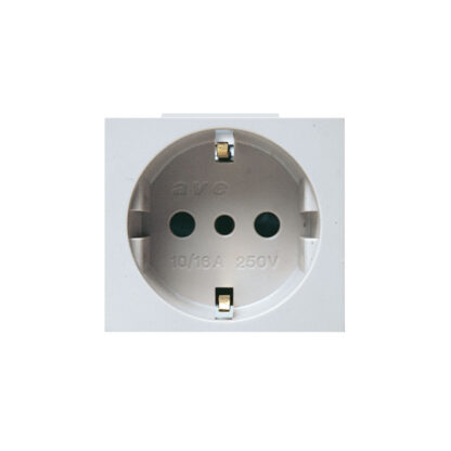AVE45590TS presa schuko p30 2p+t 16a ral