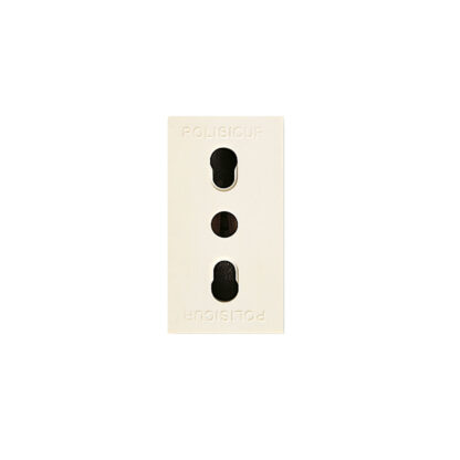 AVE45906/15TS presa polisicur 2x10/16a+t blanc