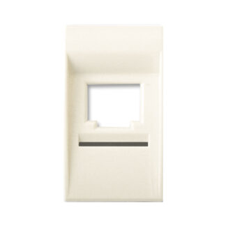 AVE45930SC adatt.rj45 qubix-clipsal-at&t blanc