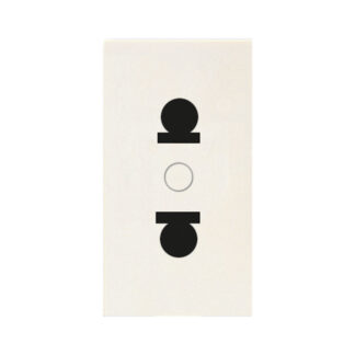 AVE45933 presa euroamer.2p senza sic. blanc