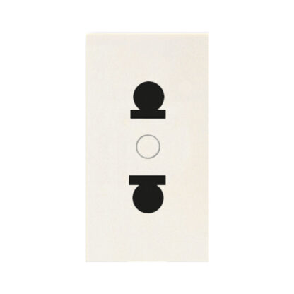 AVE45933 presa euroamer.2p senza sic. blanc