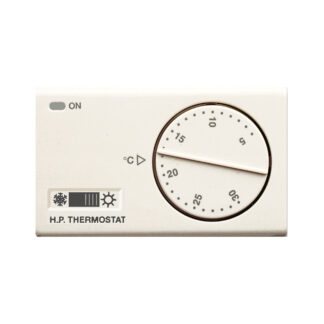 AVE45985SW TERMOSTATO+COMMUTAT.EST./INV. BLANC
