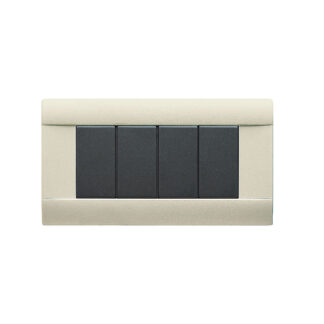 AVE45P04BP placca ral45 tecnop.4m.bianco blanc