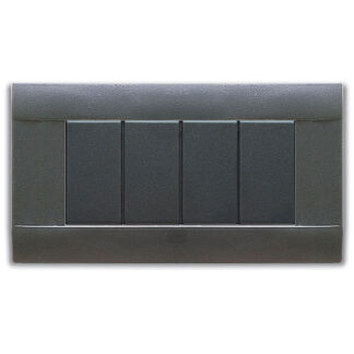AVE45P04GN placca ral45 tecnop.4m.grigio noir