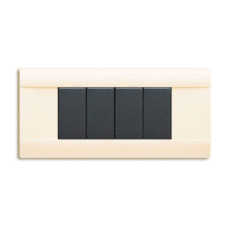 AVE45P06BP placca ral45 tecnop.6m.bianco blanc