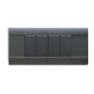 AVE45P06GN placca ral45 tecnop.6m.grig.noir
