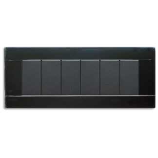 AVE45P06NL placca ral45 lucida 6m.nero lucido