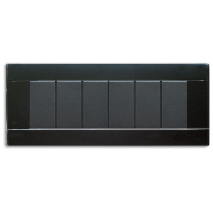 AVE45P06NL placca ral45 lucida 6m.nero lucido