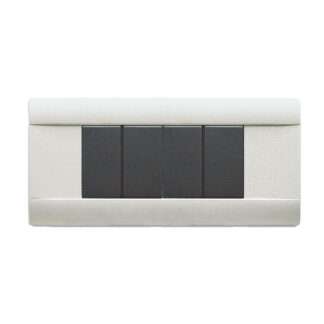 AVE45P06R placca ral45 tecnop.6mod.grigio ral