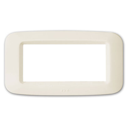 AVE45PY04BP placca yes tecnop.lucida 4 m.blanc