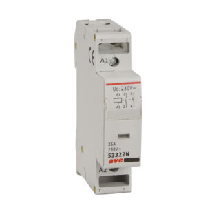 AVE53322N contattore 2p 25a 2na t.b. 230v 1m