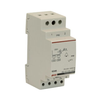 AVE5346 trasf.vnp 230v vns 12/24v pn10va 2m