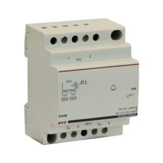 AVE5348 trasf.vnp 230v vns 12/24v pn30va 4m