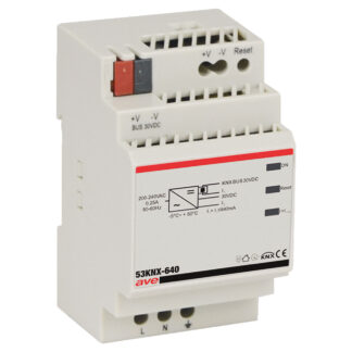 AVE53KNX-640 ALIMENTATORE KNX 640mA +AUX 4 DIN