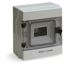 AVEQ6506 quadro ip65 da parete 6 mod. din