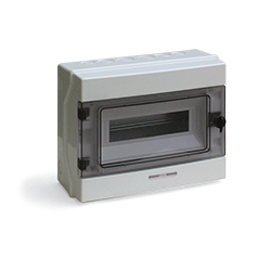 AVEQ6512 quadro ip65 da parete 12 mod. din