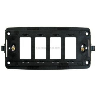 MSTAS00367 Supporto 16000 4 Fori in policarbonato