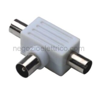 MSTAS00592 Spina coax tripla indut.dia.9.5mm