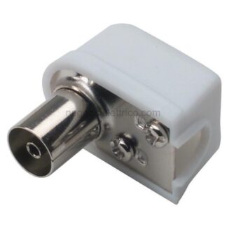 MSTAS00593F-1 Presa coax squadra 75ohm dia.9.5mm