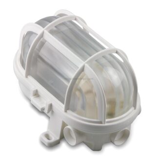 MSTAS01100B Plafon. con Gabbia Tecnopol. 40W BIANCA