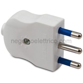 MSTAS05061 Spina COMPACT S17 2 poli+T 16A Bianca