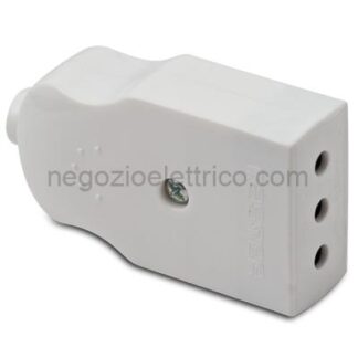MSTAS05211 Presa COMPACT P11 2P+T 10A Bianca