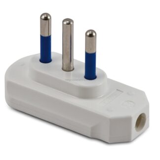 MSTAS05411 Spina piatta SPA11 2P+T 10A Bianca