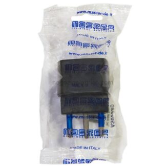 MSTAS05880 Adattatore Schuko 16A 2P+T Nero