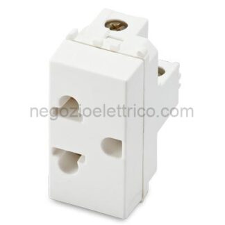 MSTAS21188 Presa Euroamericana MIX 2P+T 16A 250V