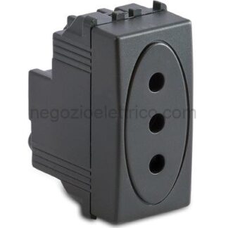 MSTAS31162 Presa P11 2P+T 10A MODO GRIGIO