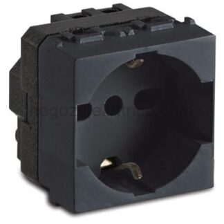 MSTAS31170 Presa P40 Schuko univ. 2P+T 16A MODO GRI