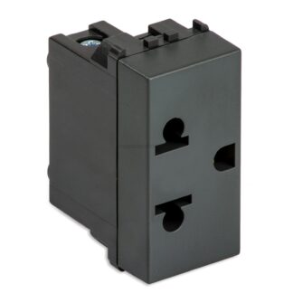 MSTAS31188 Presa Euroameric. 2P+T 16A 250V GRIGIO