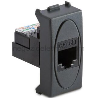 MSTAS31218 Presa RJ45 Plug 8-8 Cat.5e MODO GRIGIO