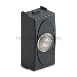 MSTAS31382-125 Portalamp.Spia BIANCA 127V~ MODO GRIGIO