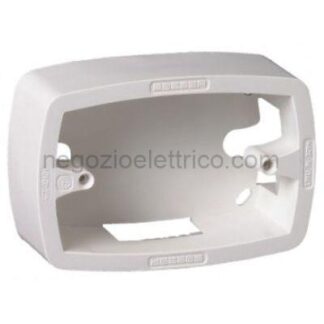 MSTAS40101 Scatola esterno 3 P.BIANCA con fondo