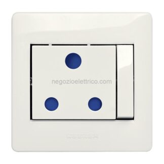 MSTBS21109 Presa ING 2P+T 15A con interr. e LED