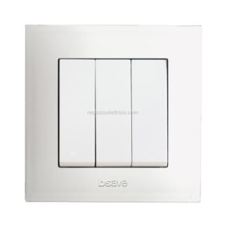 AVEBSN31001 triplo interruttore 10ax non ill.2m