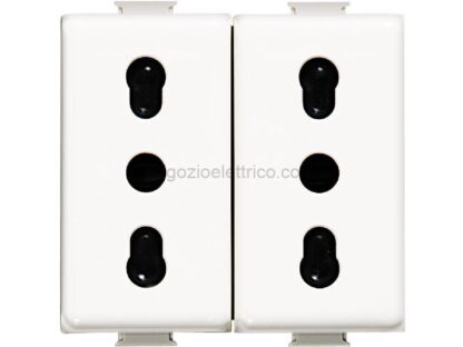 BTIAM5180/2 matix - presa 10/16A duplex - immagine 2