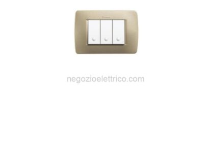 BTIC4803GM luna - placca 3P giallo metallizzato