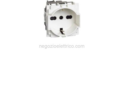 BTIKW4140A16 L.NOW - presa UNEL e bipasso 10/16A bianco