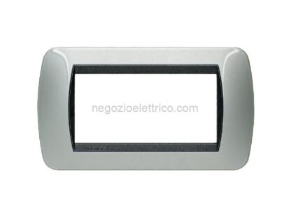 BTIL4804AL living int - placca 4 posti alluminio - immagine 2