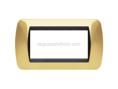 BTIL4804OR living int - placca 4 posti oro vero - immagine 2