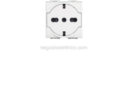 BTIN4140/16F LL - presa std ted/ita flat bianco