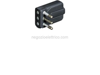BTIS2465TG kit - spina corner salvasp.2P+T 10A grigio