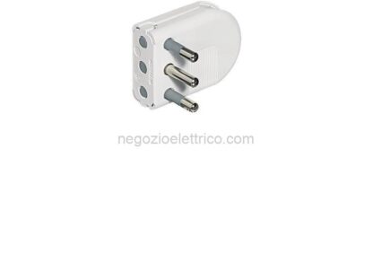 BTIS2496TA kit - spina salvaspazio 2P+T 16A avorio