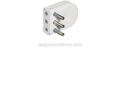BTIS2496TAE kit - spina salvaspazio 2P+T 16A avorio